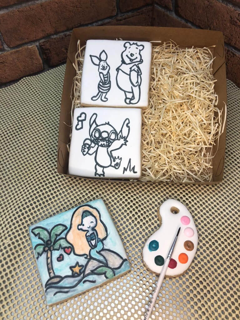 Biscoitos decorados