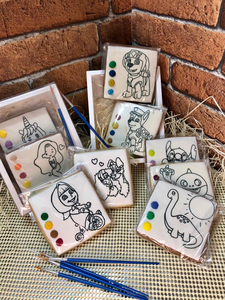 Biscoitos decorados