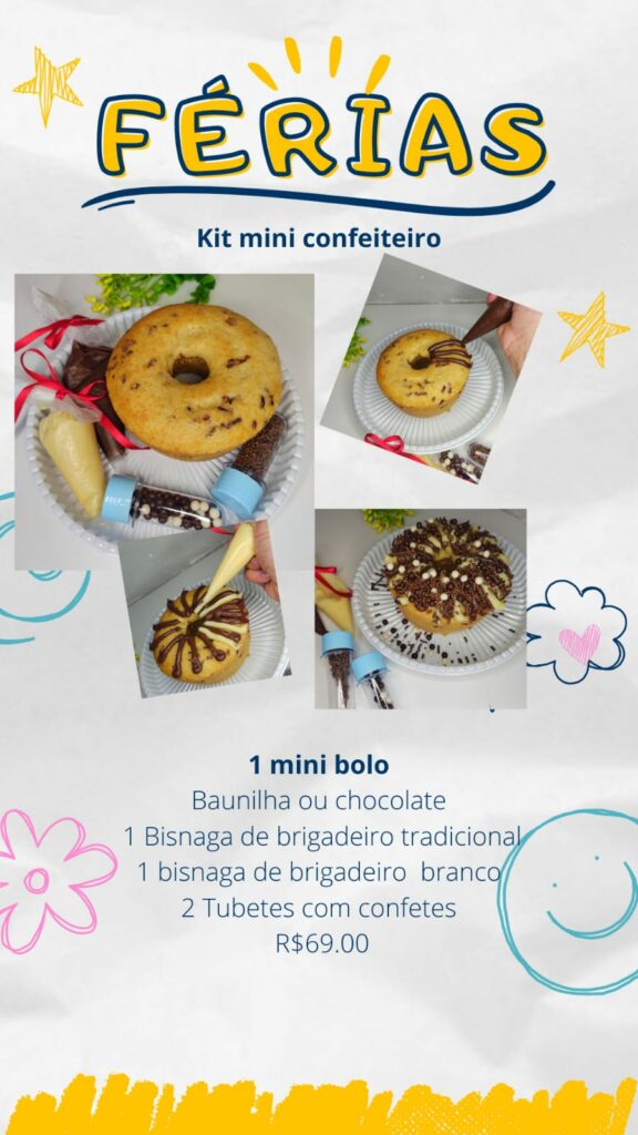 Kit Férias Cake in House