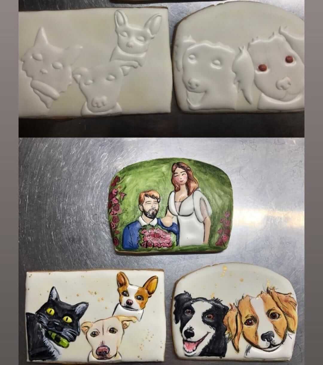 Biscoitos decorados